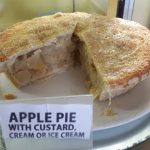 Deep filled apple pie
